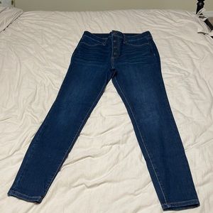 Lauren Conrad size 10 super high-rise super skinny jeans